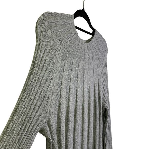 ANTHROPOLOGIE Dress Arsenau Knit Sweater Mini Wool Alpaca Blend Mock Neck - Picture 8 of 13